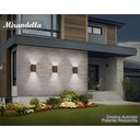 Ver imagem 2 de 3 Arandela Madeira Rústica Elegante e Resistente Luminária+led 20cm Luxo