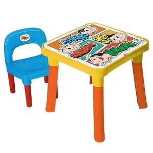Mesa Infantil com Cadeira Turma da Mônica - Monte Líbano