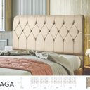 Ver imagem 4 de Cabeceira Solteiro 90 Cm com Strass Grécia