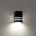 Ver imagem 4 de Arandela Preta 1 Foco c/ Facho e Frisos p/ Lâmpada E27 St294