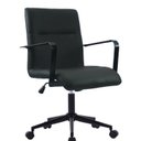 Ver imagem 5 de Kit 4 Cadeiras Escritório Diretor Giratória em Couro com Relax Palermo