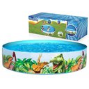 Ver imagem 1 de Piscina Inflável Infantil Dinossauro 1.83m X 38cm 946 Litros
