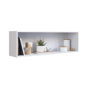 Nicho de Parede Horizontal Multiuso 120cm Branco