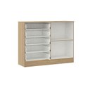 Ver mais imagens de Cômoda 5 Gavetas 2 Portas 120cm Soft Soluzione Móveis