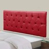 Cabeceira Estofada Painel Suspenso Laura Capitonê Casal King Size 195 cm para Cama Box - Shop das Ca - 2
