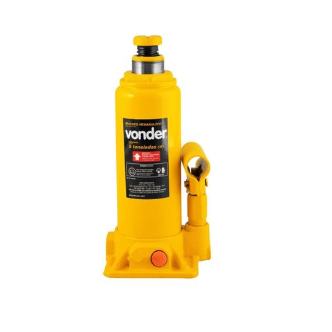 Macaco Hidráulico Garrafa 5 Toneladas - Vonder