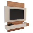 Ver imagem 4 de Painel para TV até 60 Polegadas 171CMX180CM 2 Portas Kobe Yescasa Bege