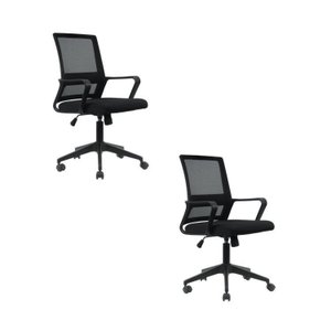 Kit 2 Cadeira Giratória Escritório Diretor Tokyo