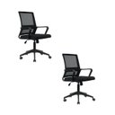Ver imagem 1 de Kit 2 Cadeira Giratória Escritório Diretor Tokyo