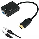 Ver imagem 1 de Cabo Conversor Adaptador com Entrada Hdmi e Saida Vga