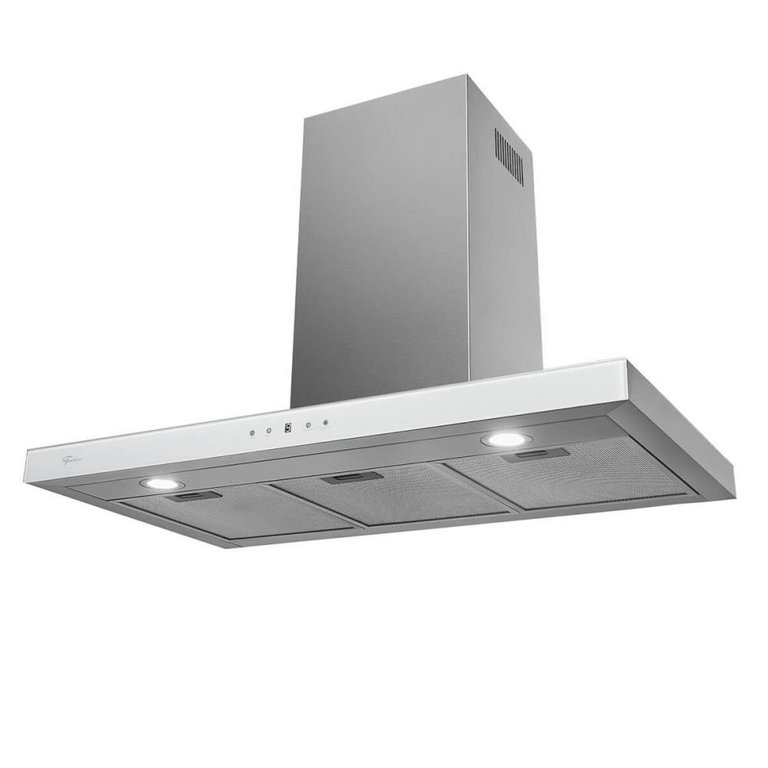 Coifa de Parede Fischer Infinity 90cm com Touch Screen 220v Branco Vidro Temperado 19902(22552) Coifa de Parede Fischer Infinity 90cm com Touch Screen 220v Branco Vidro Temperado 19902(22552)