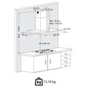 Ver imagem 3 de Coifa de Parede Fischer Infinity 90cm com Touch Screen 220v Branco Vidro Temperado 19902(22552)