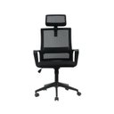 Ver imagem 6 de Kit 10 Cadeiras Presidente Giratória Tela Mesh com Relax Tokyo