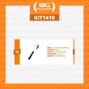 Ver imagem 3 de Kit - 12 Colheres de Sobremesa Leme com Lâmina em Aço Inox Cabo Preto Cspbag - Tramontina
