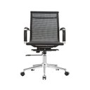 Ver imagem 2 de Kit 8 Cadeiras Escritório Diretor Giratória Aço Cromado Sidney