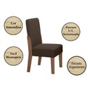 Ver imagem 6 de Conjunto Mesa Sala Jantar 6 Cadeiras 1,35m Eslovenia Amêndoa