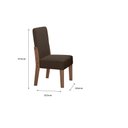 Ver imagem 4 de Conjunto Mesa Sala Jantar 6 Cadeiras 1,35m Eslovenia Amêndoa