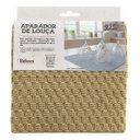 Ver imagem 1 de Tapete Aparador Louça Escorredor Alta Absorção 45x40 Cor Caqui