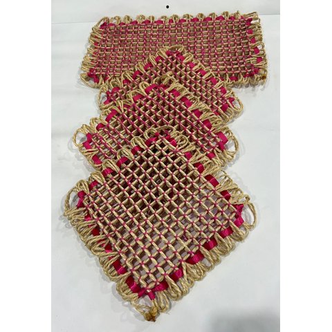 Descanso para Panela com 4 Peças Sisal