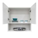 Ver imagem 2 de Armário para Cozinha Vegas 60cm 2 Portas MDF Porta de Bater Branco
