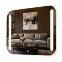 Ver imagem 2 de Espelho Retangular Touch 70x50cm Iluminado Luz LED: 3000k