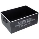 Ver imagem 1 de Caixa Decorativa Organizadora Home&co Metal 12x30x21cm Preto