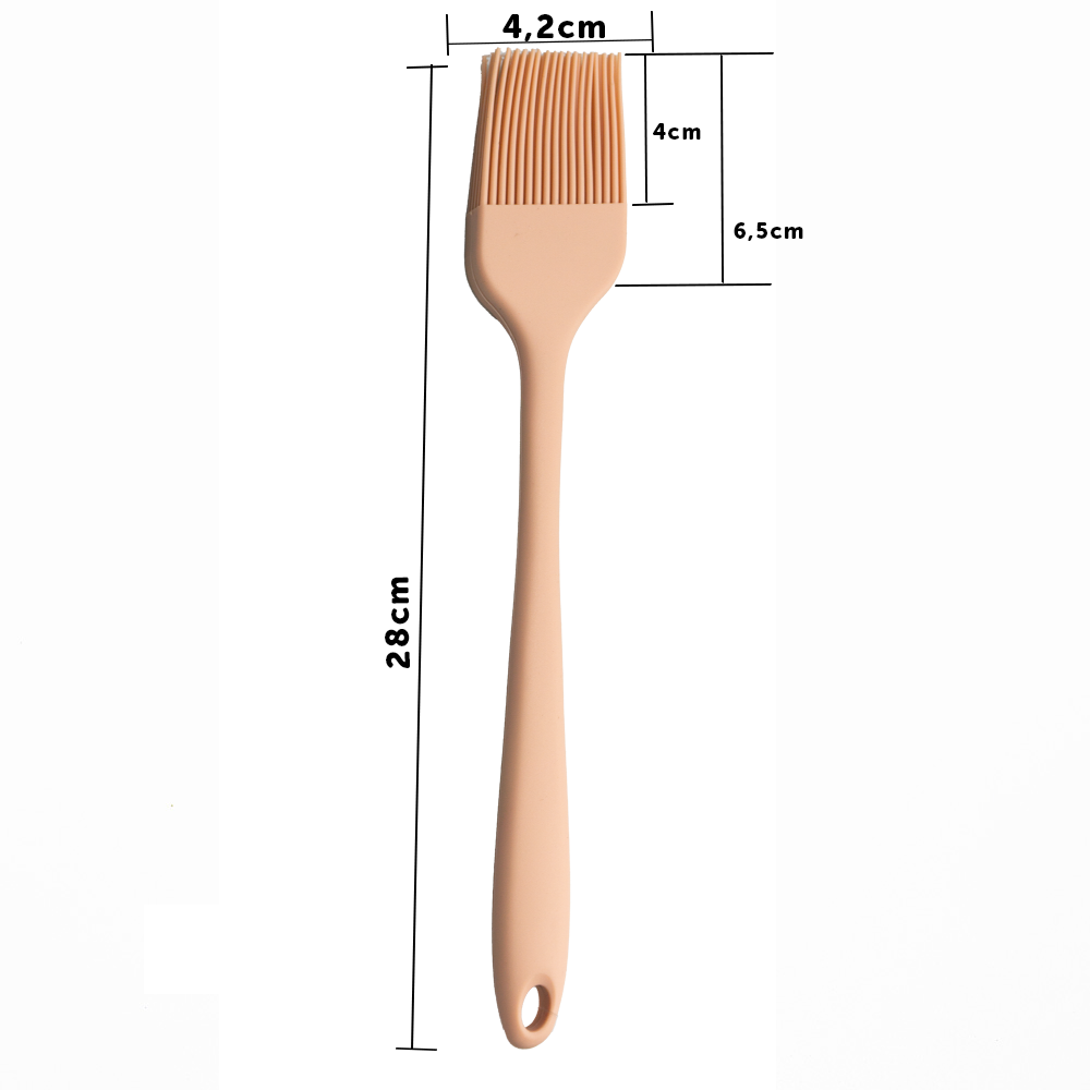 Pincel de Silicone Cozinha Grande 26cm Reforçado - 2