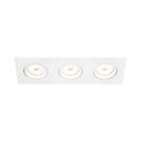 Ver imagem 1 de Spot de Embutir Newline Lisse Ii para 3 Lâmpadas Par 30 E27 Bivolt Branco