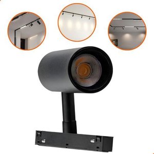 Spot Direcionável Led 12w 48v Trilho Eletrificado Magnético