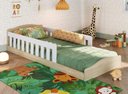 Ver imagem 1 de Cama de Chão de Solteiro Infantil Enc002 Linha Encanto Completa Móveis