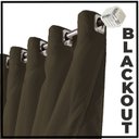 Ver imagem 4 de cortina blackout Livia em tecido 6,00 x 2,80 c/voal marrom