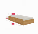 Ver imagem 2 de Cama Box Auxiliar Cinamomo D Doro Móveis