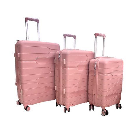 Kit Mala 32kg +mala 23kg+mala 10kg Polipropileno Inquebrável