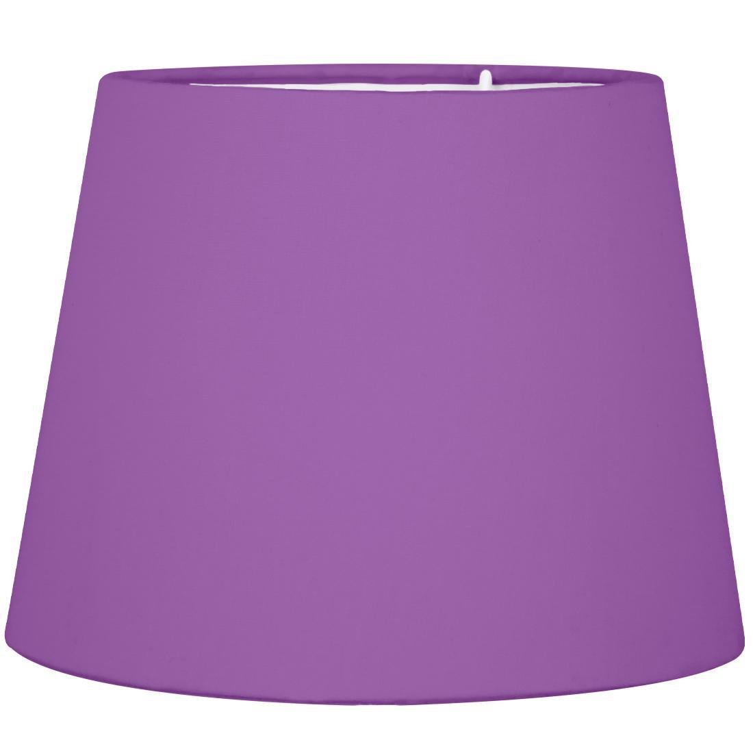 Abajur Eros Dome Roxo Base Redonda Dourada - 2