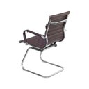 Ver imagem 3 de Cadeira Escritório Office Esteirinha Fixa:café