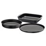 Jogo de 3 Assadeiras em Alumínio Antiaderente Starflon Max Tramontina Grafite - 1