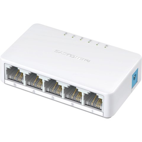 Switch de Mesa 5 Portas 10/100mbps Ms105