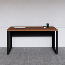 Ver imagem 7 de Mesa Diretor Start Pé Quadro 150 cm Preto/Marrom Gebb Work