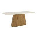 Ver imagem 1 de Mesa Jantar Vidro 200cm Off Kit 8 Cadeiras Aço Preto Boucle H02 - D'Rossi