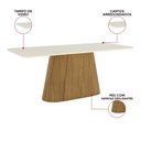 Ver imagem 6 de Mesa Jantar Vidro 200cm Off Kit 8 Cadeiras Aço Preto Boucle H02 - D'Rossi