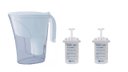 Ver imagem 1 de Kit Jarra Purificadora Água Filtro Branca 1,5 Litros Inmetro 2 Vela
