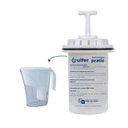 Ver imagem 3 de Kit Jarra Purificadora Água Filtro Branca 1,5 Litros Inmetro 2 Vela