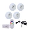 Kit4 Led Smd Rgb 95mm com Módulo e Fonte - 1