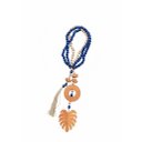 Ver imagem 3 de Enfeite Colar Terço de Mesa Decorativo Azul Royal_costela de Adão