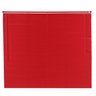 Persiana Horizontal PVC Vermelha 140 (L) x 140 (A) Cortina Completa C/ Kit de instalação 1,40 x 1,40 - 3