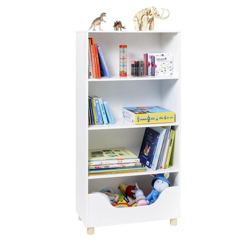 Organizador Estante Infantil Liam 100% Mdf Woodcore
