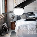 Ver imagem 4 de Ventilador de Teto Spirit Wind 202 Controle Remoto 220v Lustre Globo