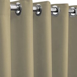 Cortina Blackout Tecido Sala quarto 300x250 Cortina Web Bege - 2