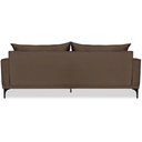 Ver imagem 5 de Sofa Living 3 Lugares Nori 220cm Veludo Deluxe 2231 Ezz 2231