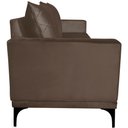 Ver imagem 7 de Sofa Living 3 Lugares Nori 220cm Veludo Deluxe 2231 Ezz 2231